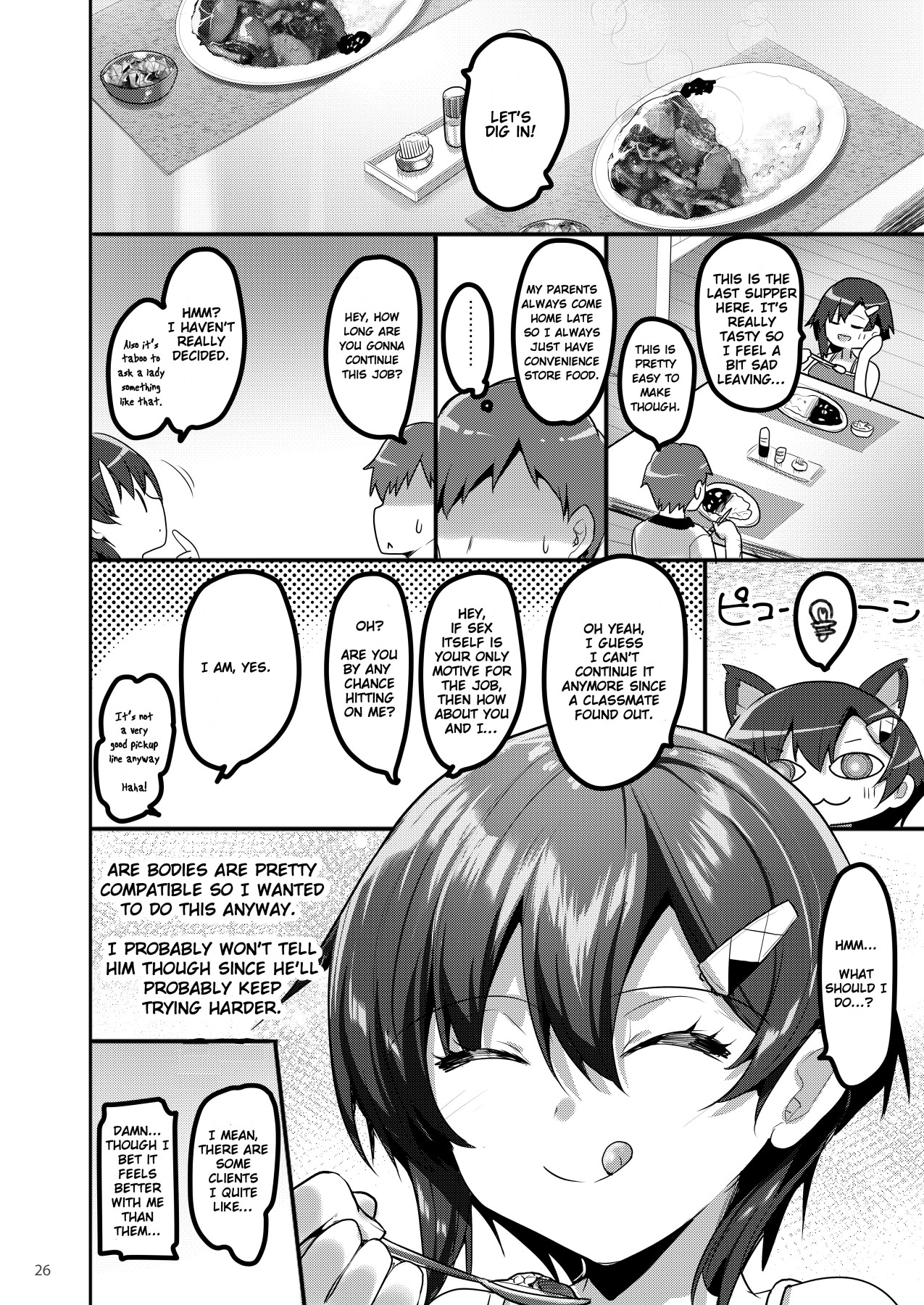 Hentai Manga Comic-When I Called Over a Call Girl, My Classmate Showed Up-Read-25